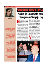 Koliko je Coca-Cole tokom stradanja Sarajeva u Skoplju popio Pećanin