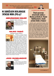 Štrajk upozorenja zdravstvenih radnika u Mostaru predvodio dr. Rusmir Hadžihuseinović, vlasnik privatne klinike u Konjicu!