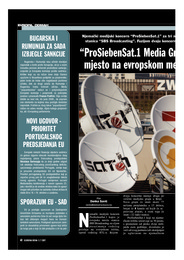 ProSiebenSat.1 Media Group želi preuzeti vodeće mjesto na evropskom medijskom tržištu od RTL-a