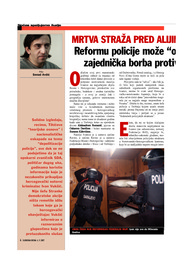 Reformu policije može “okupiti” samo  zajednička borba protiv kriminala