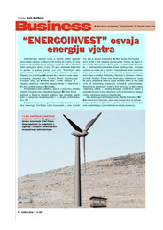 ENERGOINVEST” osvaja energiju vjetra