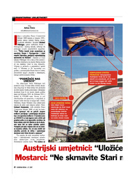 Austrijski umjetnici: “Uložićemo 970.000 eura u Mostar” Mostarci: “Ne skrnavite Stari most, nismo ga se ni nagledali”