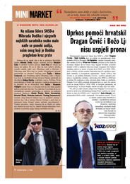 Uprkos pomoći hrvatskih i evropskih prijatelja, Dragan Čović i Božo Ljubić, lideri dva HDZ-a, nisu uspjeli pronaći zajednički jezik