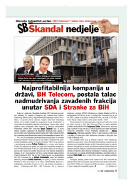 Najprofitabilnija kompanija u državi, BH Telecom, postala talac nadmudrivanja zavađenih frakcija unutar SDA i Stranke za BiH