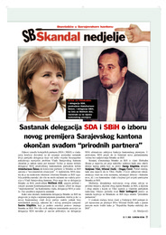 Sastanak delegacija SDA i SBiH o izboru novog premijera Sarajevskog kantona okončan svađom “prirodnih partnera”