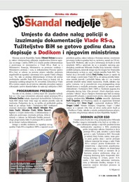 Umjesto da dadne nalog policiji o izuzimanju dokumentacije Vlade RS-a, Tužiteljstvo BiH se gotovo godinu dana dopisuje s Dodikom i njegovim ministrima