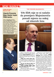 Vrh SDA nije se ni našalio da premijeru Mujezinoviću ponudi mjesto na nekoj od izbornih listi