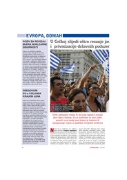U Grčkoj slijedi oštro rezanje javne potrošnje, povećanje poreza i  privatizacije državnih poduzeća