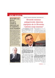 Jakovina zaprijetio da će Hrvatska “zaštititi svoje interese”