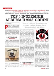 TOP 5 INOZEMNIH ALBUMA U 2013. GODINI